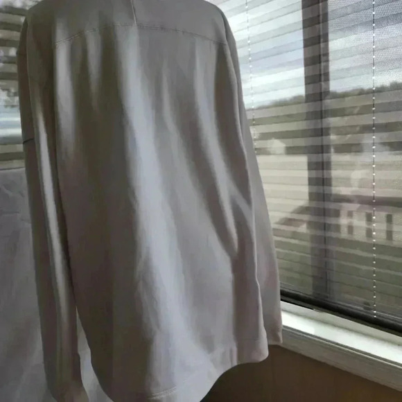 Nike Golf Sweatshirt Size Large White 1/4 zip - Picture 8 of 8